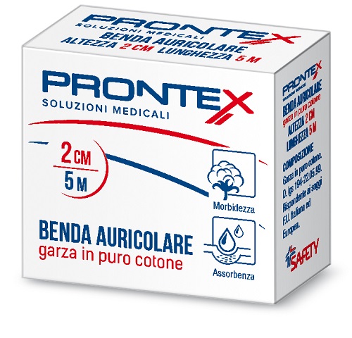 PRONTEX BENDA AURICOLARE 1 CM - farmasconti.eu