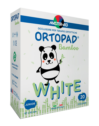 CEROTTO OCULARE PER ORTOTTICA ORTOPAD BIANCO JUNIOR 20 PEZZI - farmasconti.eu