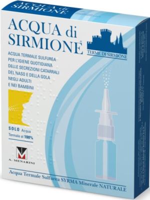 ACQUA SIRMIONE MINERALE NATURALE 6 FIALE 15 ML - farmasconti.eu