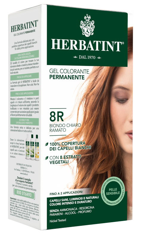 HERBATINT 8R BIONDO CHIARO RAMATO 150 ML - farmasconti.eu