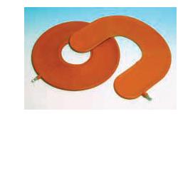 CUSCINO ANTIDECUBITO PNEUMATICO IN GOMMA ROSSA. LARGHEZZA DELLA CIAMBELLA 45CM - farmasconti.eu