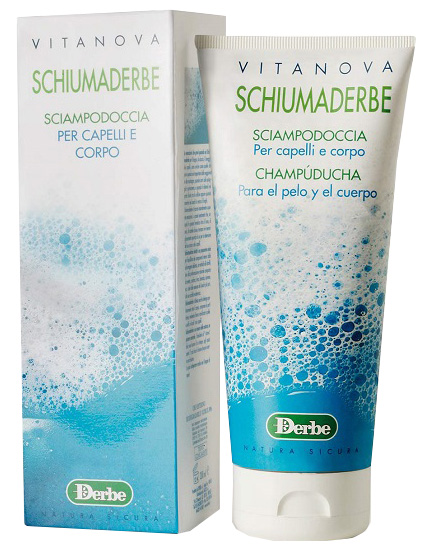 SCHIUMADERBE SCIAMPODOCCIA PER CAPELLI E CORPO 200 ML - farmasconti.eu