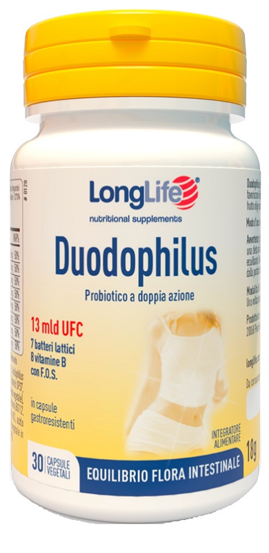LONGLIFE DUODOPHILUS 30 CAPSULE VEGETALI - farmasconti.eu
