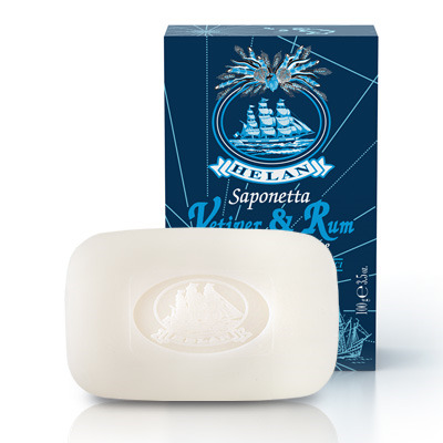 VETIVER & RUM SAPONETTA PROFUMATA 100 G - farmasconti.eu