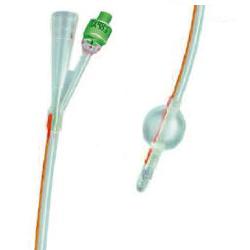 CATETERE FOLEY IN SILICONE TRASPARENTE A 2 VIE CON PALLONCINO 5-10ML DIAMETRO CH20 6,66MM LUNGHEZZA 40CM - farmasconti.eu