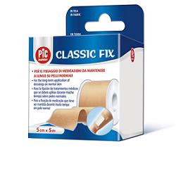 CEROTTO IN ROCCHETTO PIC CLASSIC FIX TELA 1,25X500 CM 1 PEZZO - farmasconti.eu