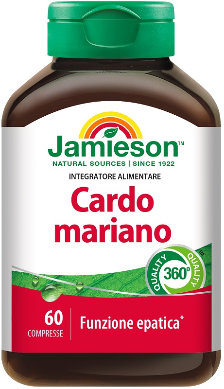 JAMIESON CARDO MARIANO MILK THIST 60 COMPRESSE - farmasconti.eu