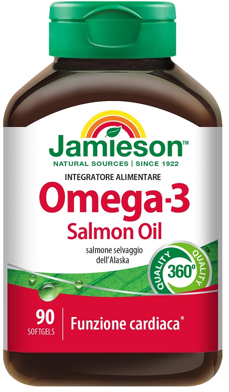 JAMIESON OMEGA 3 SALMON OIL 90 PERLE - farmasconti.eu