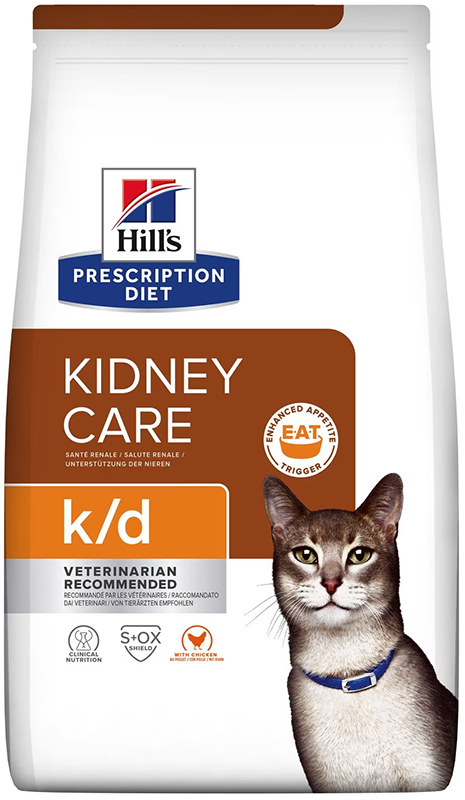 PRESCRIPTION DIET FELINE KIDNEY CARE K/D CHICKEN 400 G - farmasconti.eu