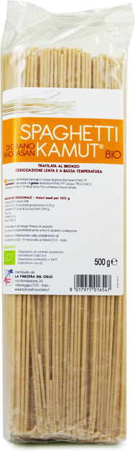 SPAGHETTI DI KAMUT BIO 500 G - farmasconti.eu