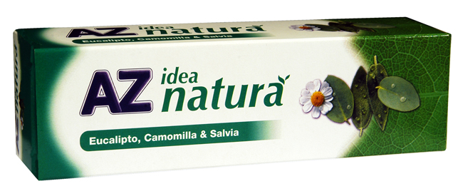 AZ IDEA NATURA EUCALIPTO CAMOMILLA E SALVIA DENTIFRICIO 75 ML - farmasconti.eu