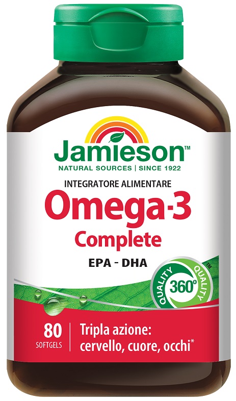 JAMIESON OMEGA 3 COMPLETE 80 PERLE - farmasconti.eu