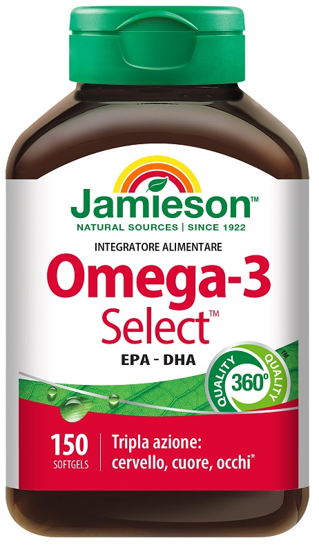 JAMIESON OMEGA-3 SELECT 150 PERLE - farmasconti.eu