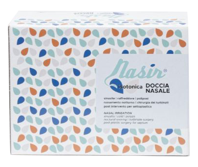 SOLUZIONE FISIOLOGICA ISOTONICA STERILE NASIR IN SCATOLA CON10 SACCHE VERSIONE LUER LOCK DA 250ML - farmasconti.eu