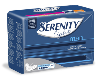 PANNOLINO SERENITY LIGHT MAN EXTRA COMFORT 15 PEZZI - farmasconti.eu