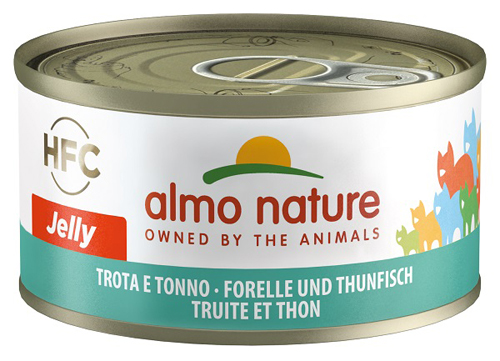 ALMO NATURE CAT TROTA TONNO 70 G - farmasconti.eu