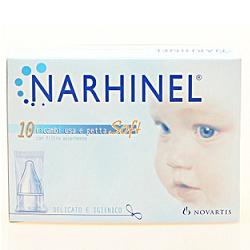 RICARICA USA E GETTA PER ASPIRATORE NASALE NARHINEL 10 PEZZI SOFT ARTICOLO 526405 - farmasconti.eu