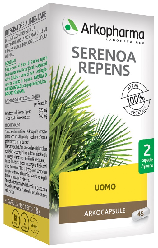 SERENOA REPENS 45 CAPSULE - farmasconti.eu