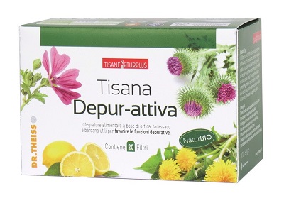 NATURPLUS TISANA DEPUR-ATTIVA 20 FILTRI - farmasconti.eu