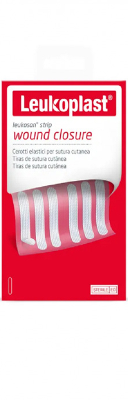 CEROTTO PER SUTURA LEUKOSAN STRIP 6X38MM 2 BUSTE X 6 CEROTTI - farmasconti.eu