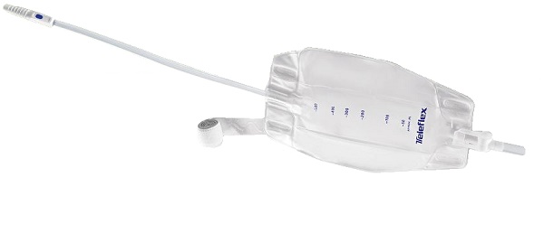 SACCA RACCOGLI URINA DA GAMBA PER INCONTINENZA 3 CAMERE COMFORT 500 ML A BASSO PROFILO IN PVC LATO RIVESTITO TNT CON TUBO DIRITTO 45 CM SENZA PUNTO DI PRELIEVO VARIABILE 8 PEZZI - farmasconti.eu