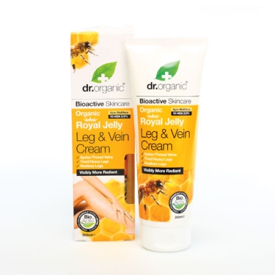 DR ORGANIC ROYAL JELLY PAPPA REALE LEG VEIN CREAM CREMA GAMBE 200 ML - farmasconti.eu