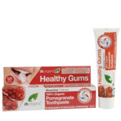 DR ORGANIC POMEGRANATE MELOGRANO TOOTHPASTE DENTIFRICIO 100 ML - farmasconti.eu