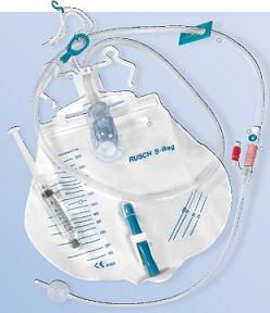 CATETERE IN SILICONE SCANALATO PROFILCATH PRECONNESSO CH14 LUNGHEZZA 40CM + SACCA DI DRENAGGIO DA 2000ML GRADUATA CON TUBO DI SCARICO ELASTICO E CHIUSURA A MORSETTO - farmasconti.eu