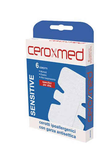 CEROTTO CEROXMED SENSITIVE FLEX SPECIFICO DITA 6 PEZZI - farmasconti.eu
