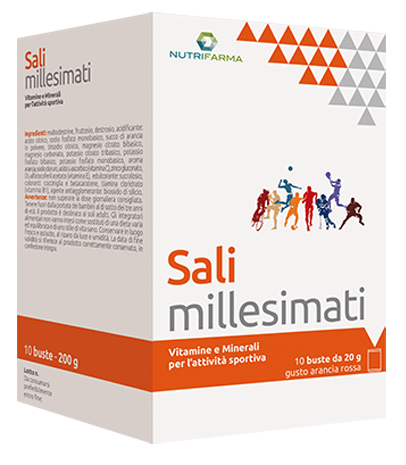 SALI MILLESIMATI 25 BUSTINE 20 G - farmasconti.eu