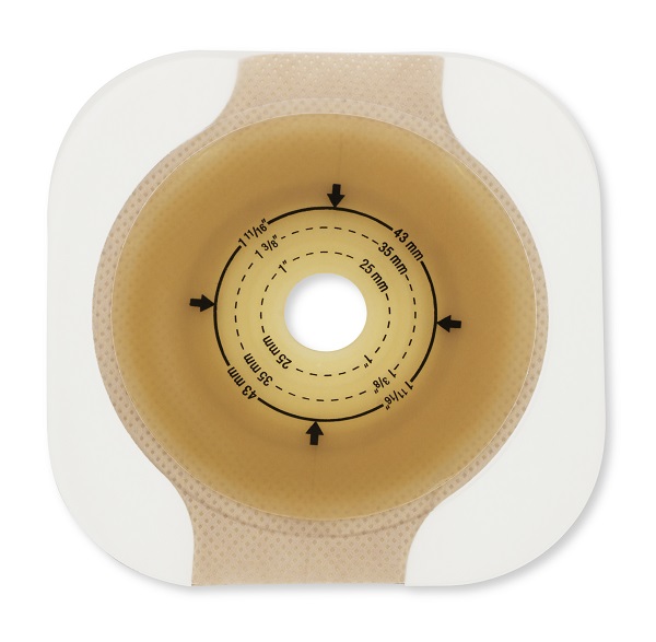 PLACCA CONFORM 2 FORMAFLEX CON ADESIVO BARRIERA PROTETTIVA A SPESSORE DIFFERENZIATO RILIEVI CIRCOLARI FILM DI SUPPORTO ANELASTICO FLANGIA FLOTTANTE 45 MM 5 PEZZI - farmasconti.eu