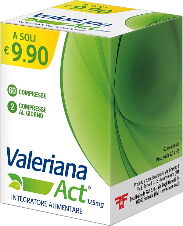VALERIANA ACT 60 COMPRESSE - farmasconti.eu