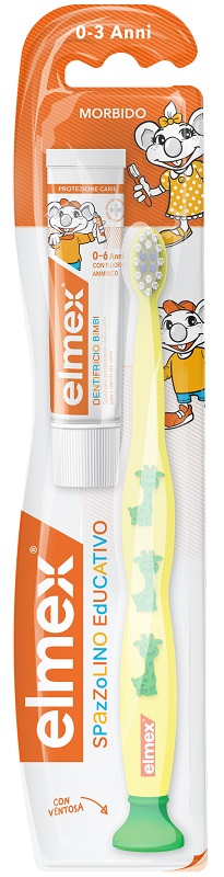 ELMEX SPAZZOLINO BIMBI EDUCATIVO NEW 0-3 ANNI - farmasconti.eu