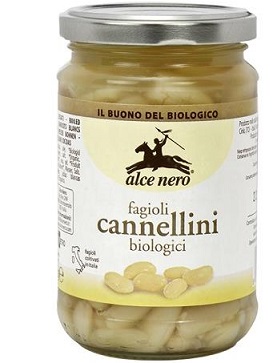 FAGIOLI CANNELLINI LESSATI BIO 300 G - farmasconti.eu