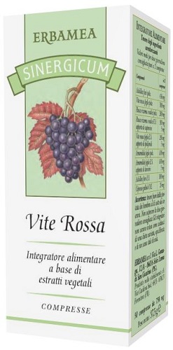 SINERGICUM VITE ROSSA 50 COMPRESSE - farmasconti.eu