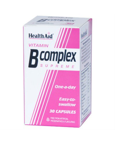 VITAMINA B COMPLEX SUPREME 30 CAPSULE - farmasconti.eu