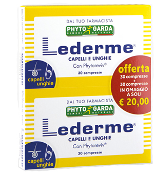LEDERME CAPELLI UNGHIE 30 COMPRESSE - farmasconti.eu