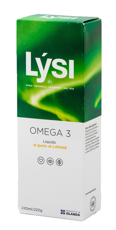 LYSI OMEGA3 LIQUIDO LIMONE 240 ML - farmasconti.eu