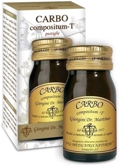 CARBO COMPOSITUM T 225 PASTIGLIE - farmasconti.eu