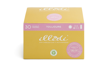 ILLEDI TOUJOURS SALVASLIP ANATOMICI COTONE ORGANIC 30 PEZZI - farmasconti.eu