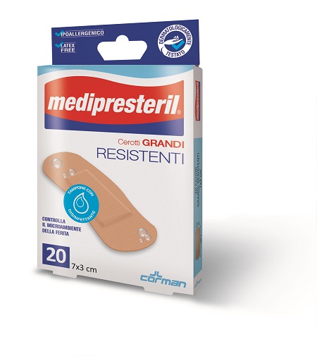 CEROTTI ASSORTITI MEDIPRESTERIL RESISTENTI 40 PEZZI - farmasconti.eu