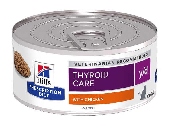 PRESCRIPTION DIET FELINE THYROID CARE Y/D 156 G - farmasconti.eu