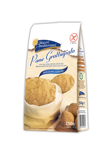 PIACERI MEDITERRANEI PANE GRATTUGGIATO SENZA GLUTINE 250 G - farmasconti.eu
