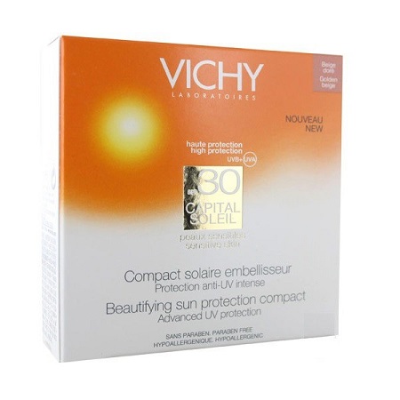 VICHY CAPITAL SOLEIL COMPACT CLAIRE 30 10 G - farmasconti.eu