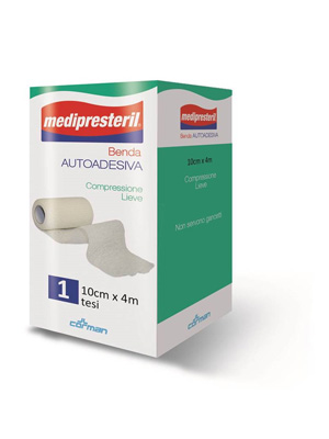 BENDA ADESIVA MEDIPRESTERIL 10X400CM - farmasconti.eu