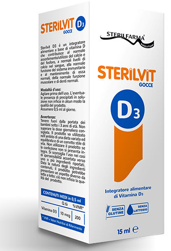 STERILVIT D3 GOCCE 15 ML - farmasconti.eu