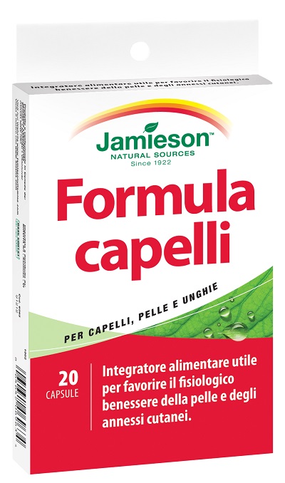 JAMIESON FORMULA CAPELLI 20 PERLE - farmasconti.eu