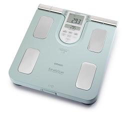 BILANCIA PESAPERSONE CON MONITOR COMPOSIZIONE CORPOREA 4SENSORI PESO PERCENTUALE MASSA GRASSA E MASSA MUSCOLARE BF511 COLORE TURCHESE - farmasconti.eu