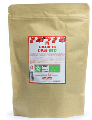 GOJI BACCHE BIOLOGICHE 250 G - farmasconti.eu