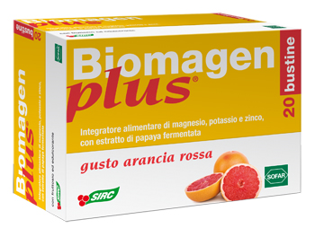 BIOMAGEN PLUS ARANCIA ROSSA 20 BUSTE ASTUCCIO 100 G - farmasconti.eu